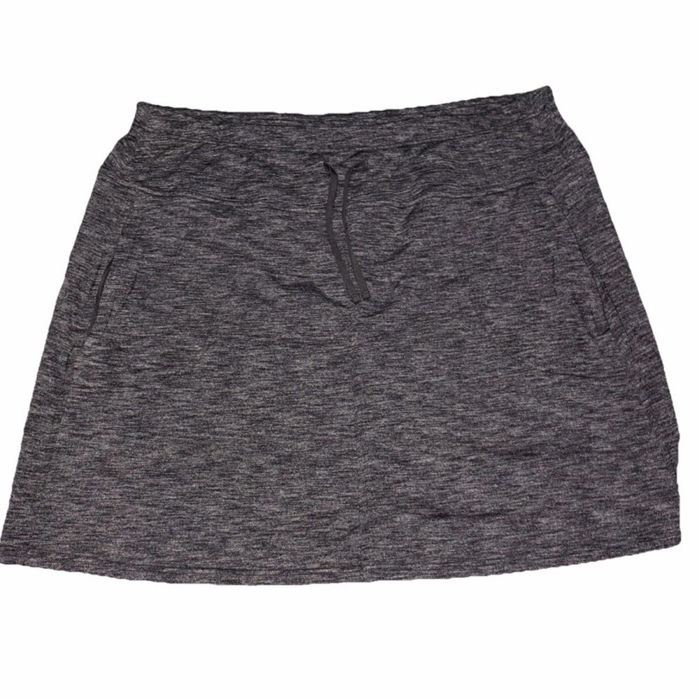 Kühl- Women’s Built In Shorts Skort Gray Harmony Skirt Pockets Size L